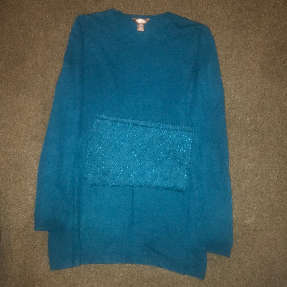 Sweater with Infiniti scarf
